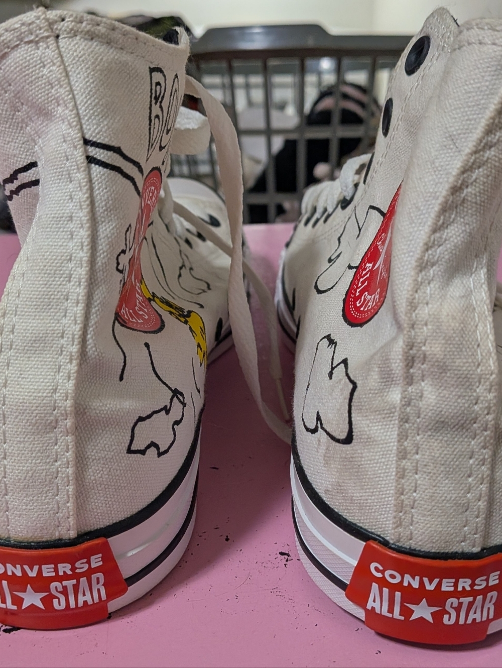 Converse x Peanuts Snoopy and Woodstock CTAS Sneakers Limited Edition - Picture 8 of 10